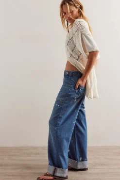 Free People Pants|Jeans|Palmer Cuffed Jean