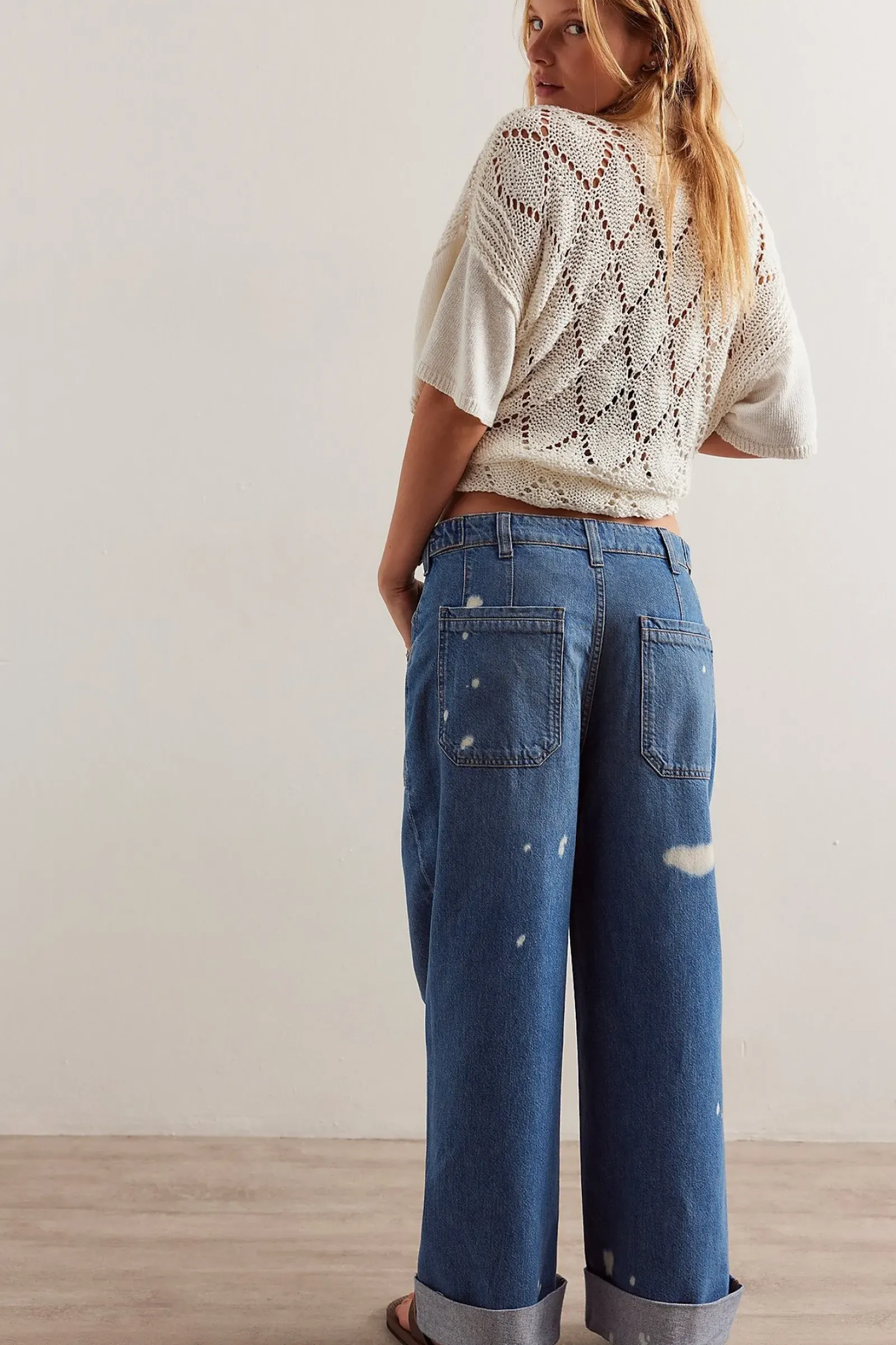 Free People Pants|Jeans|Palmer Cuffed Jean