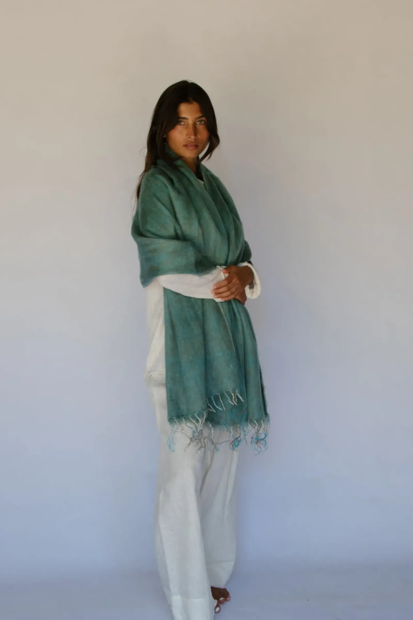 Hobo & Hatch Ponchos & Scarves|Hobo & Hatch Poncho- Marine