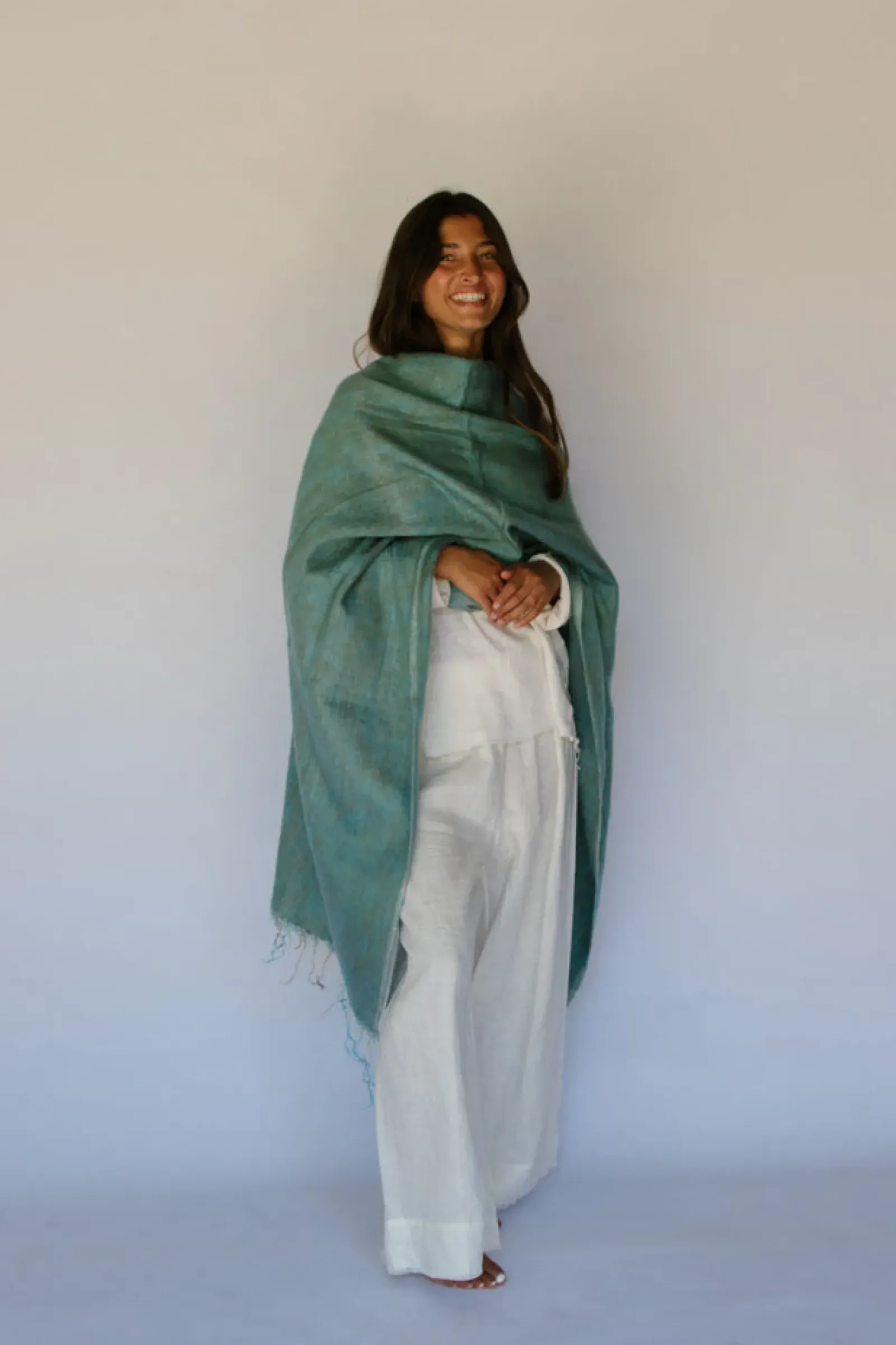 Hobo & Hatch Ponchos & Scarves|Hobo & Hatch Poncho- Marine