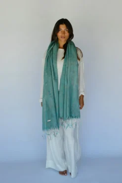 Hobo & Hatch Ponchos & Scarves|Hobo & Hatch Scarf- Marine