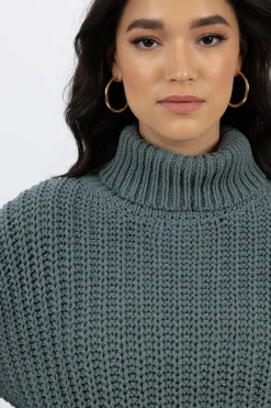 Humidity Tops|Knitwear|Jordie Jumper - Petrol