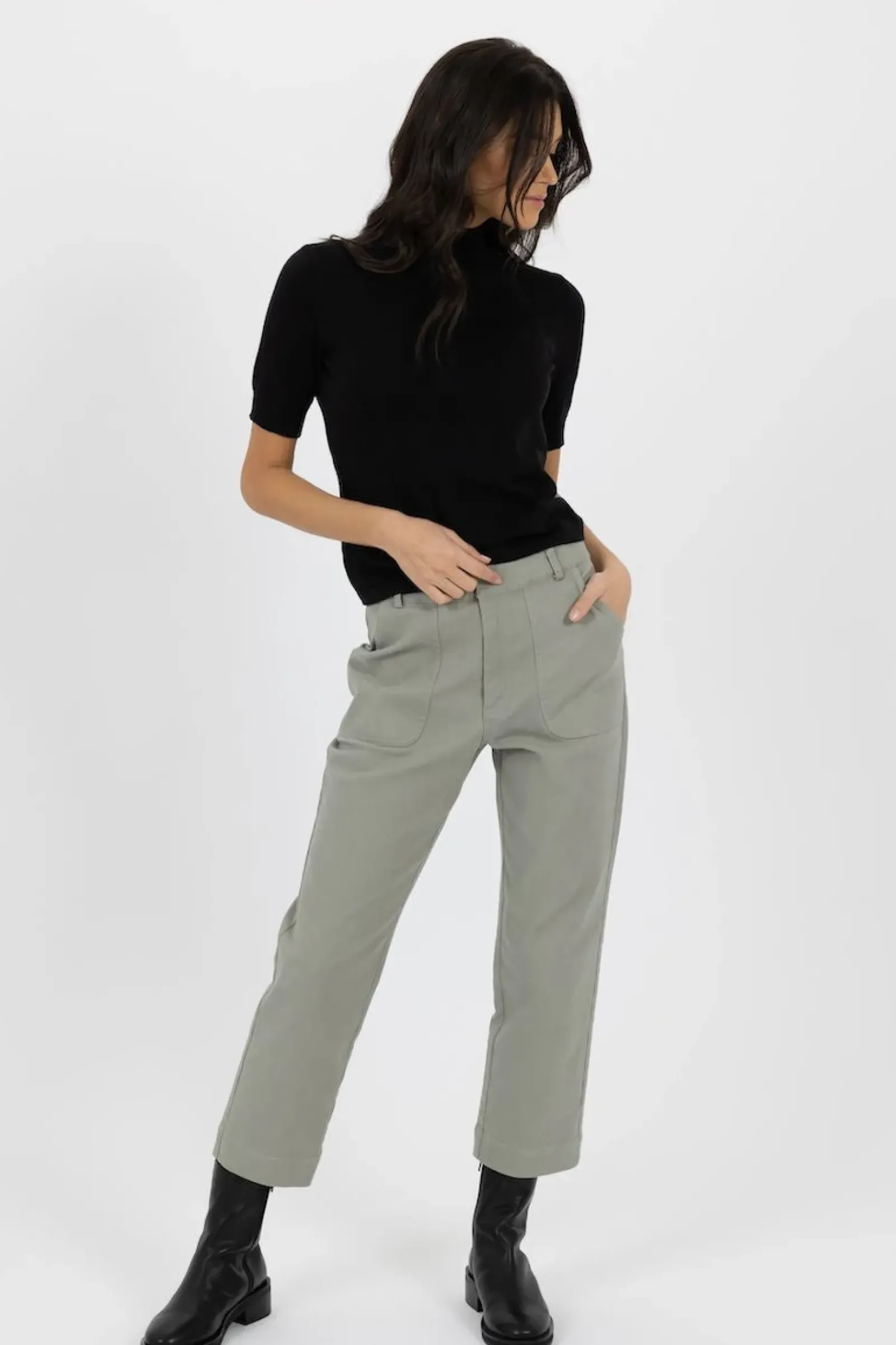 Humidity Tops|Knitwear|Vera Top - Black