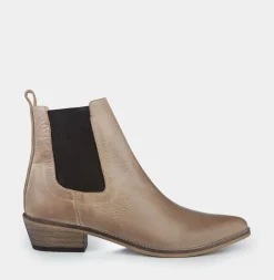 ivylee Boots|Stella Boot - Smoke Grey/Beige