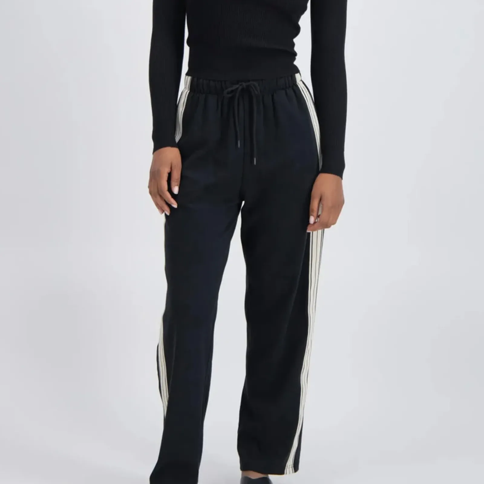 Jasmine Alexa Pants|Panarea Trackpant - Black