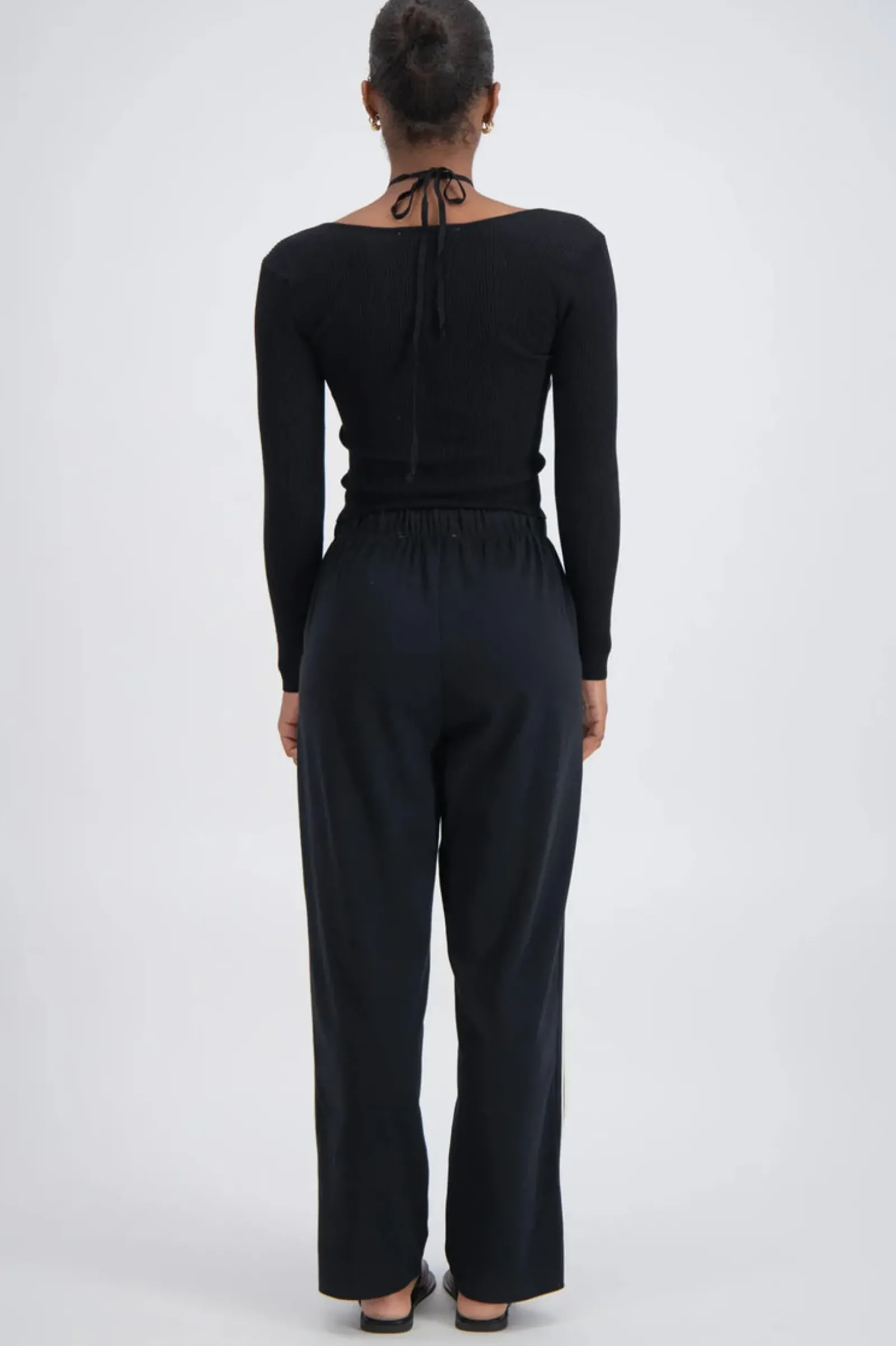Jasmine Alexa Pants|Panarea Trackpant - Black