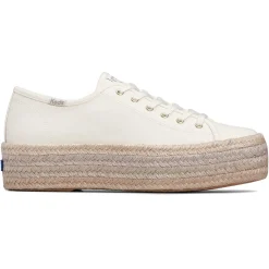 Keds Sneakers|Tripe Up Canvas Jute Foxing - Natural
