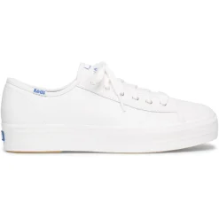 Keds Sneakers|Triple Kick Leather- White
