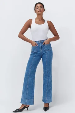Kireina Jeans|Farrah Jean - 70's Blue