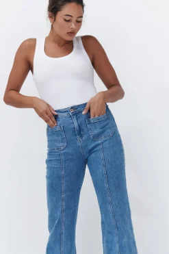Kireina Jeans|Farrah Jean - 70's Blue