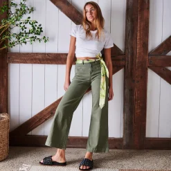Kireina Pants|Jeans|Freya Jean - Khaki