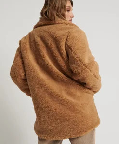One Teaspoon Jackets & Coats|Tan Teddy Coat