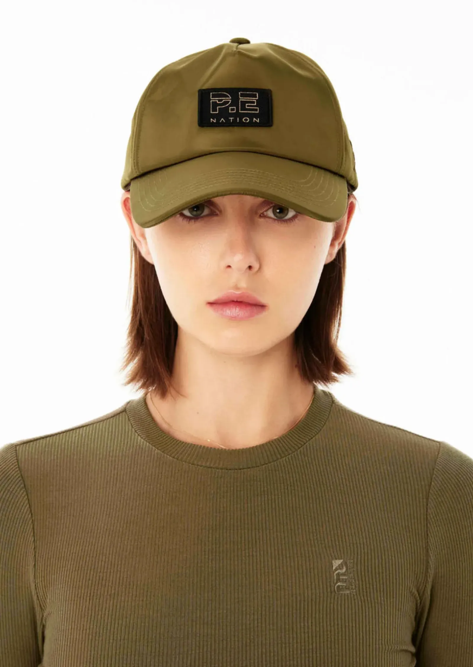 P.E Nation Accessories|A Frame Cap - Khaki