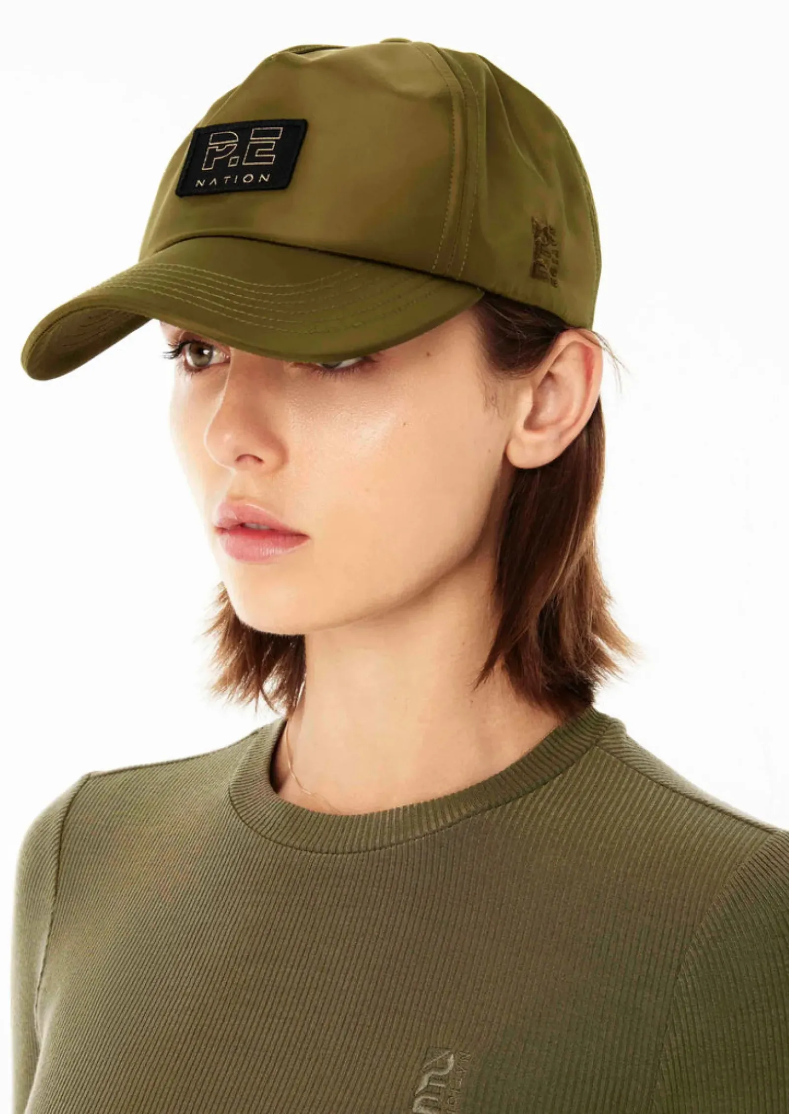 P.E Nation Accessories|A Frame Cap - Khaki