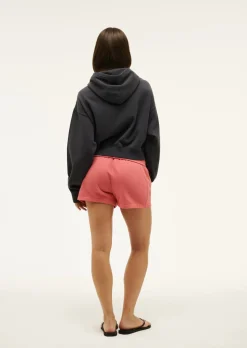 P.E Nation Tops|Transition Hoodie - Washed Ebony