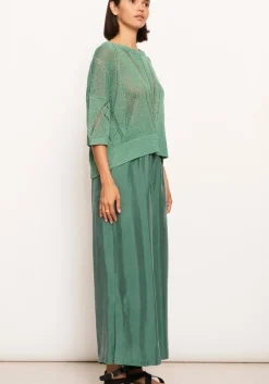 Pol Tops|Knitwear|Pier Knit Tee- Green