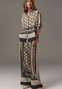 Pol Tops|Positano Shirt - Positano Print