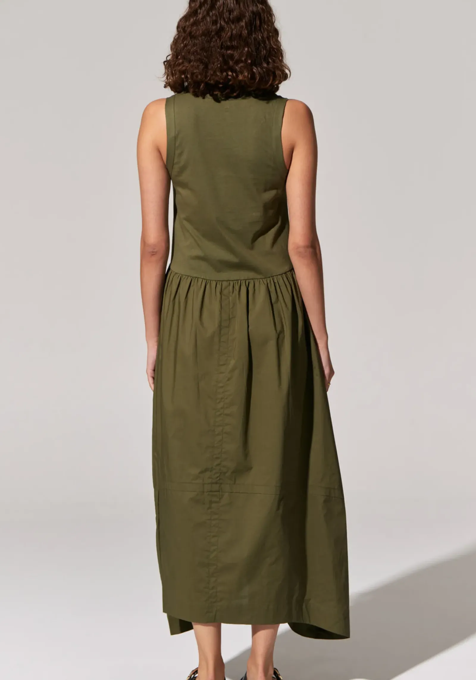 Pol Dresses|Toya Tank Dress - Khaki