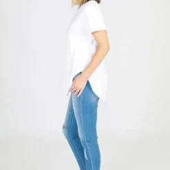 3rd Story Toggle Menu|Tops|Elwood Tee - White