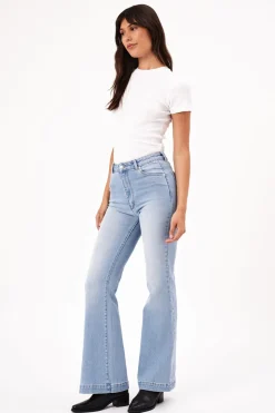 Rolla's Jeans|Rolla's Eastcoast Flare -  Sky Blue