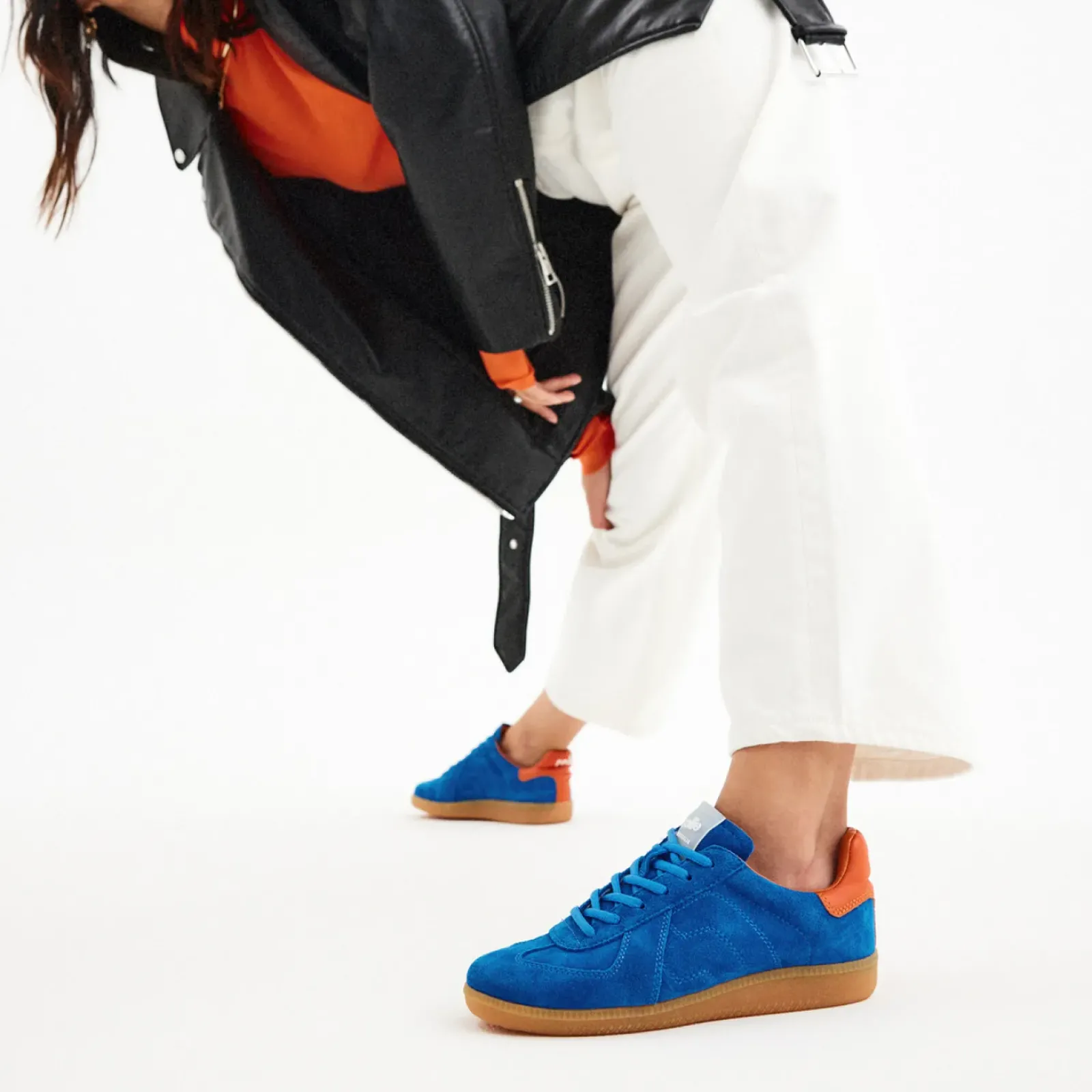 Rollie Nation Sneakers|Rollie Pace - Cobalt/Orange