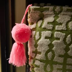 Sage & Clare Accessories|Sage & Clare Amata Terry Pouch - Palm Large