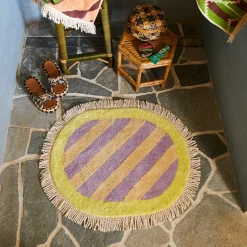 Sage & Clare Accessories|Bath Mats|Sage & Clare Jarita Bath Mat - Mauve