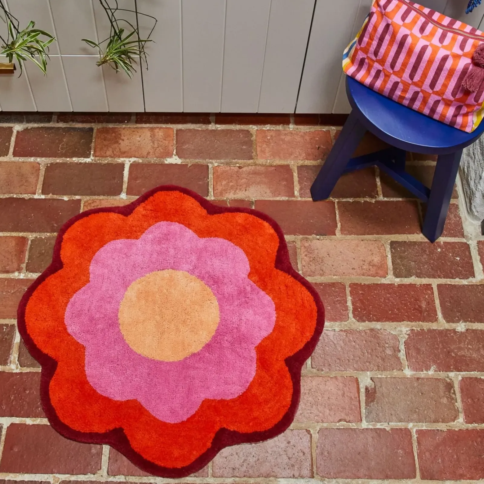 Sage & Clare Bath Mats|Sage & Clare Kiska Bath Mat - Dahlia