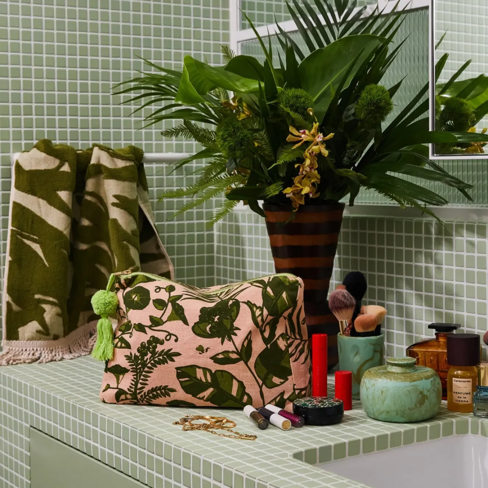 Sage & Clare Accessories|Sage & Clare Safia Cosmetic Bag