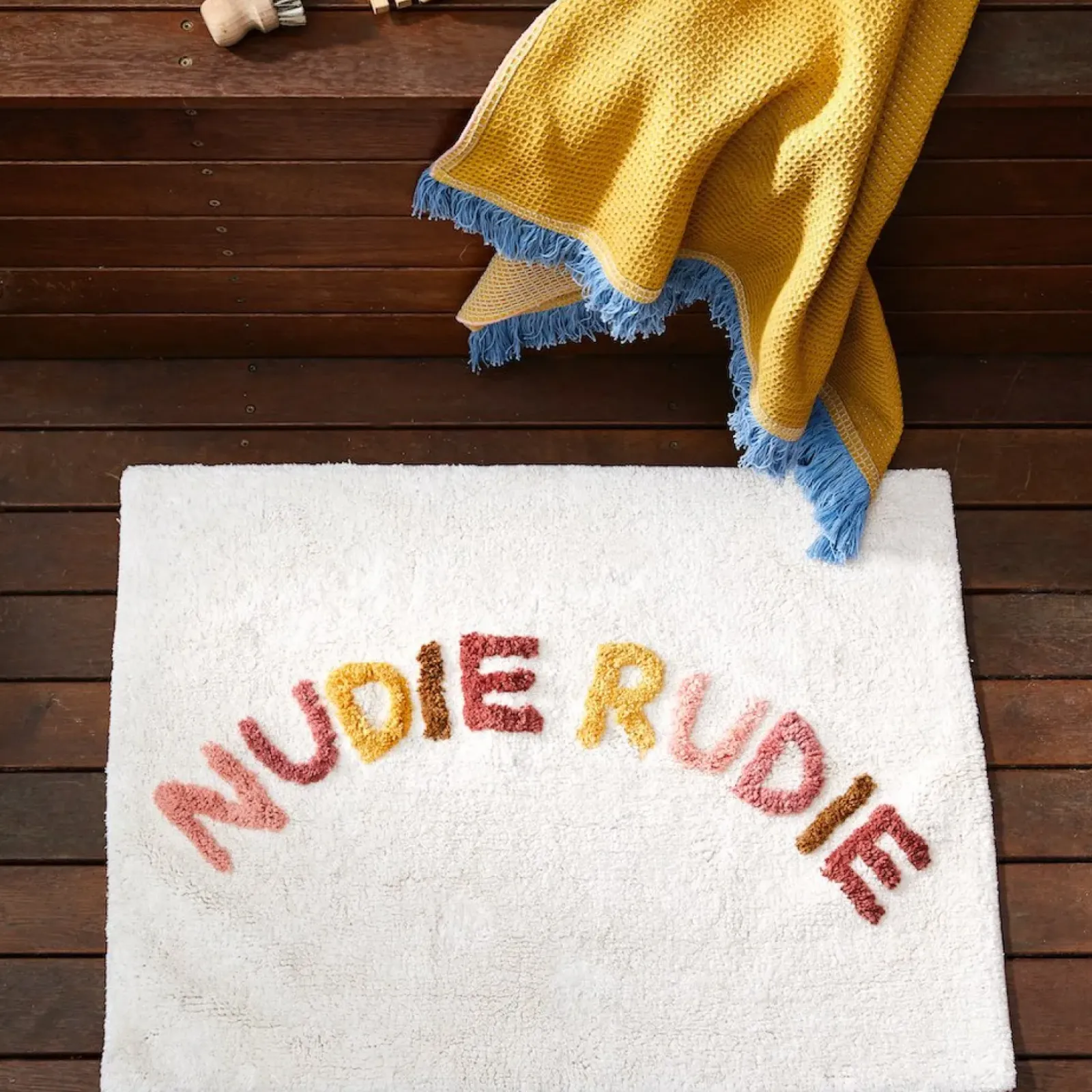 Sage & Clare Bath Mats|Sage & Clare Tula Nudie Bath Mat - Terra