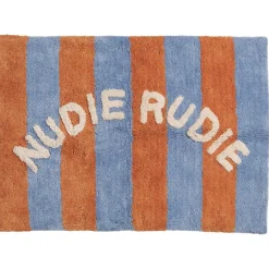 Sage & Clare Bath Mats|Sage & Clare Zelia Nudie Rudie Mat - Blue Jay