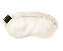 Slip Bedding|Pure Silk Sleep Mask - White