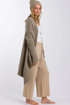 Talamaya Knitwear|Cascade Cardigan - Vintage Khaki