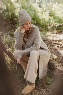 Talamaya Knitwear|Cascade Cardigan - Vintage Khaki