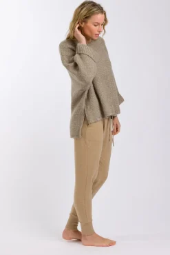 Talamaya Knitwear|Embrace Pullover - Vintage Khaki