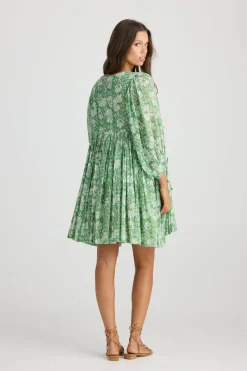 Talisman Dresses|Wisteria Mini Dress - Apple Blossom