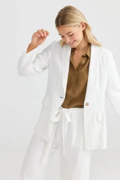 The Shanty Jackets & Coats|Didi Jacket - White