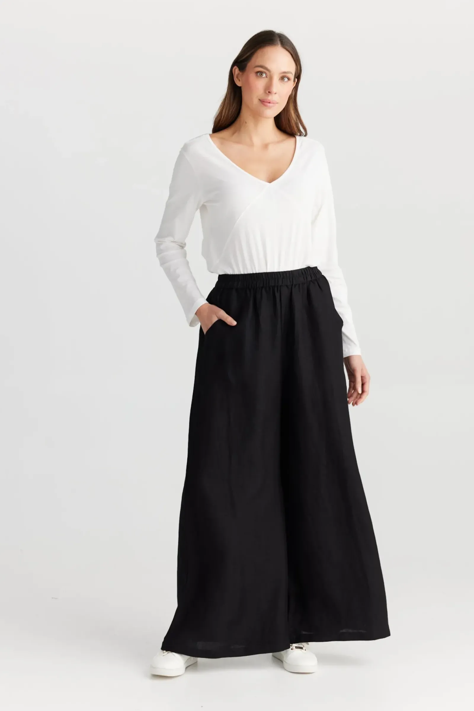 The Shanty Pants|Positano Pants - Black