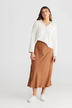 The Shanty Skirts|Sicily Skirt - Terracotta