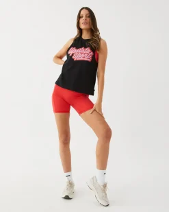 Upstate Tops|Unwind Tank- Black Bubble