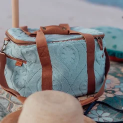 Wandering Folk Accessories|Picnic|Daisy Cooler Bag Large - Peppermint