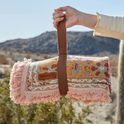 Wandering Folk Accessories|Picnic|Desert Throw - Pink Sands