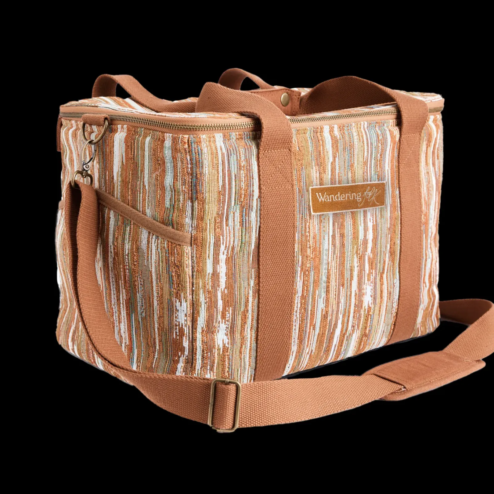 Wandering Folk Accessories|Picnic|Insulated Cooler Bag Large - Ochre