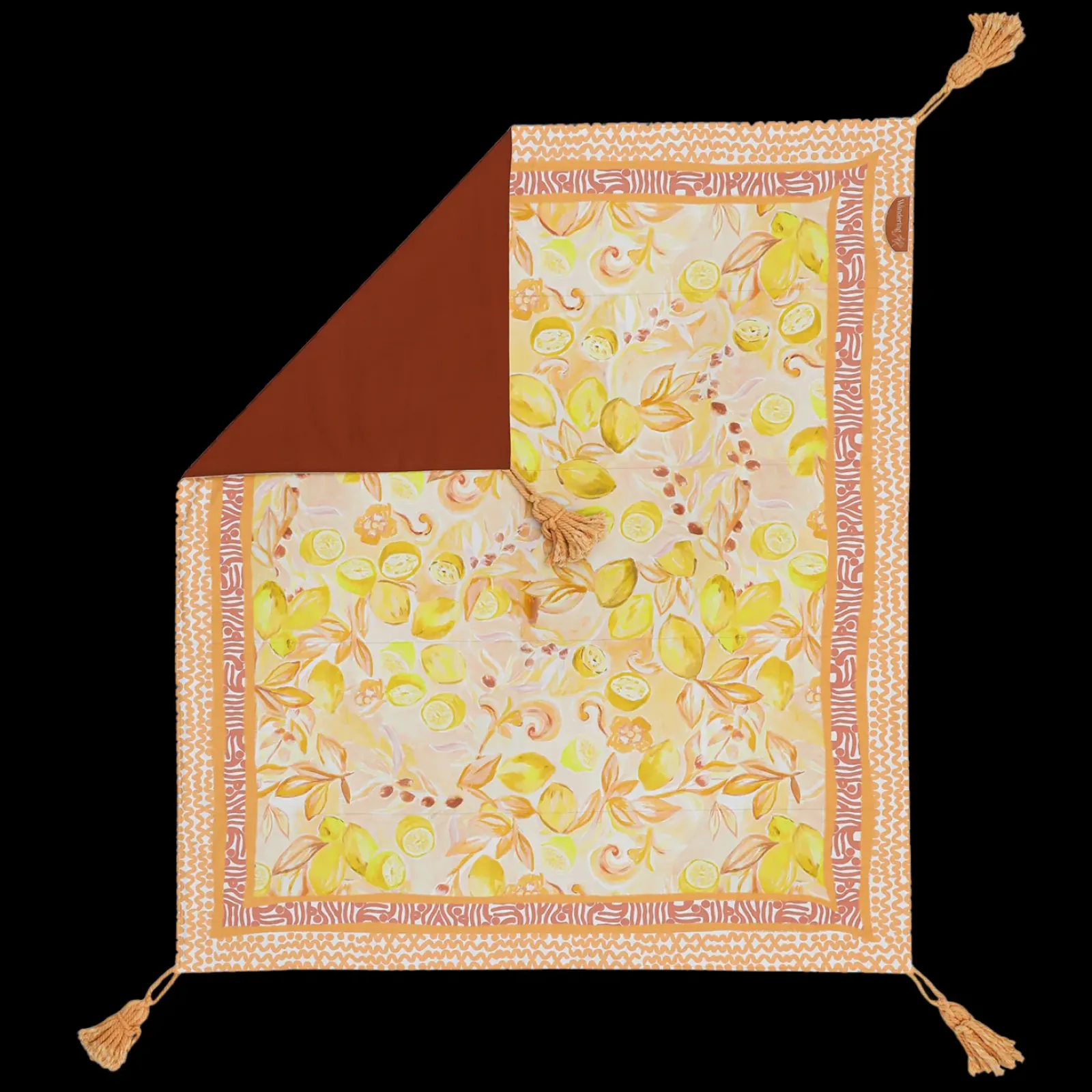 Wandering Folk Accessories|Picnic|Le Lemon Picnic Rug - Nectar