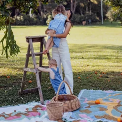 Wandering Folk Accessories|Picnic|Woven Throw - Kaleid Sugar