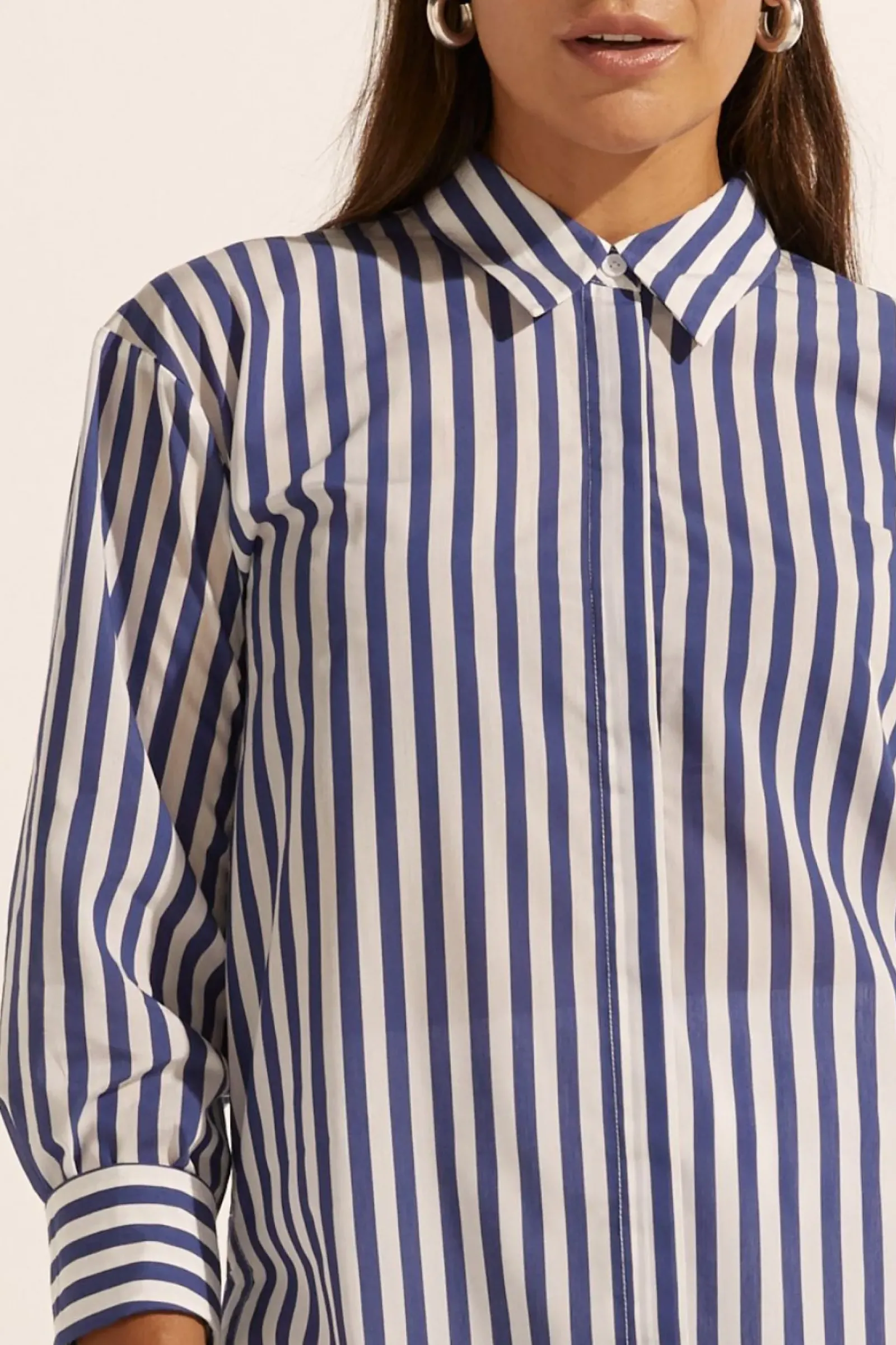 Zoe Kratzmann Tops|Agile Top - Navy Stripe