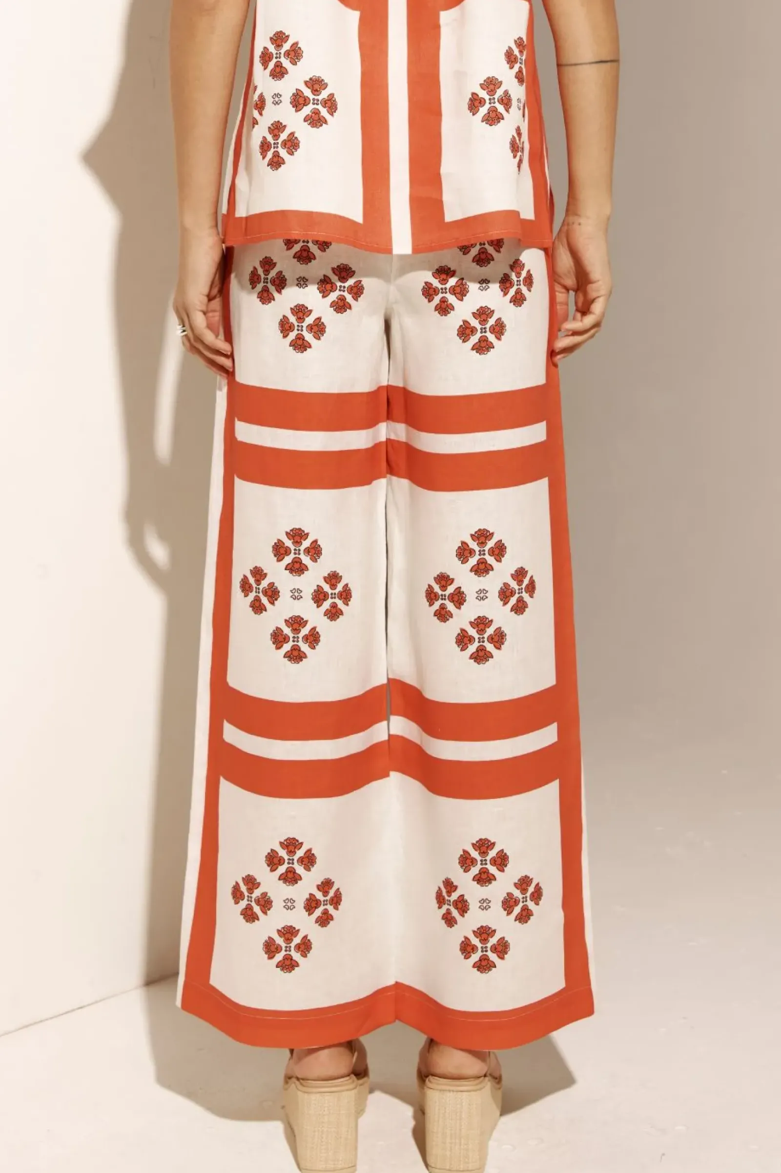 Zoe Kratzmann Pants|Breeze Pant - Tamarillo Scarf