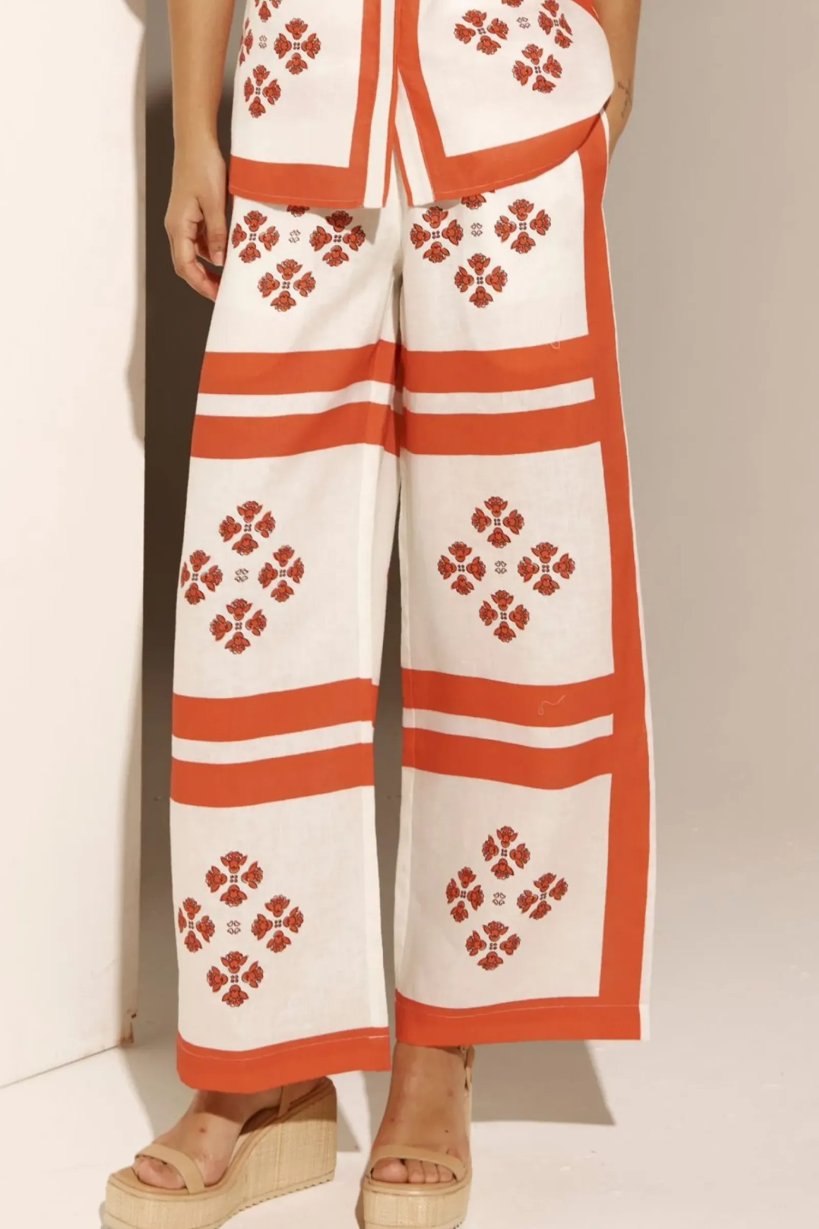 Zoe Kratzmann Pants|Breeze Pant - Tamarillo Scarf