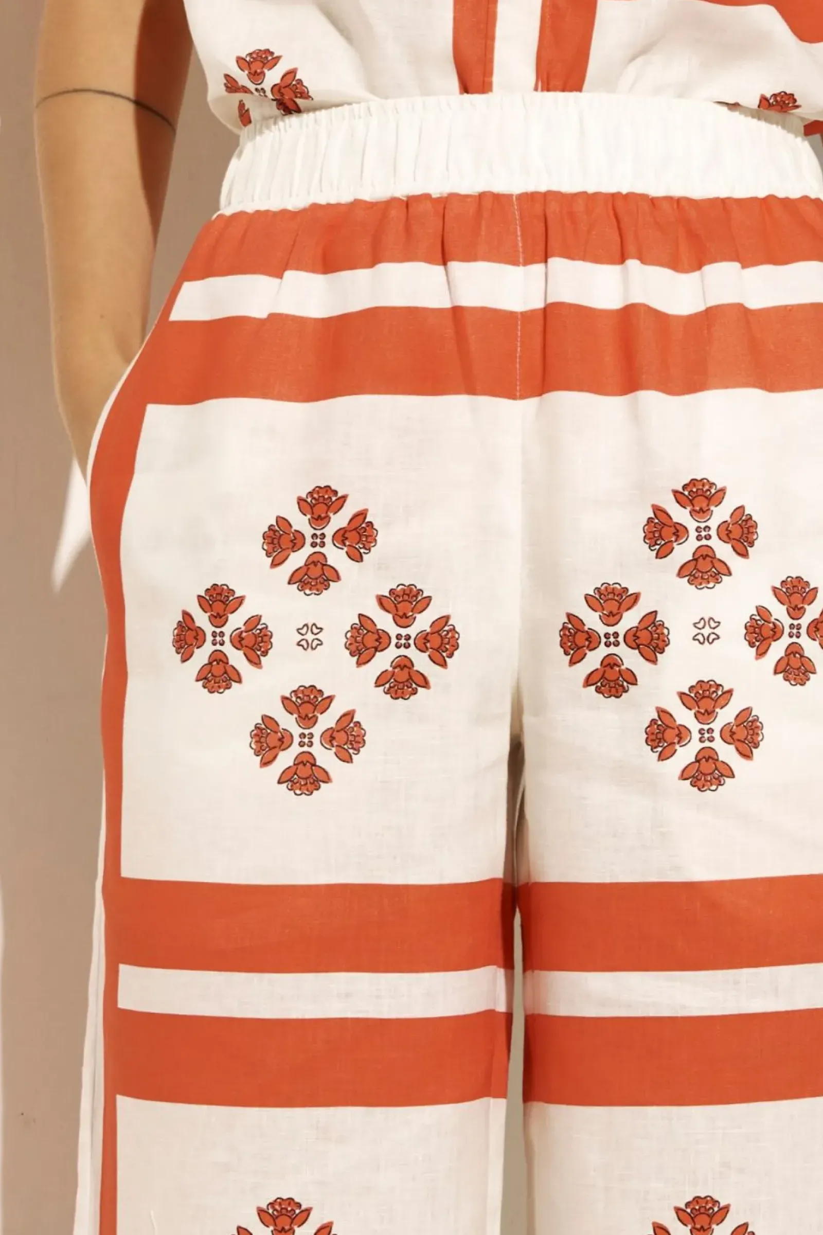 Zoe Kratzmann Pants|Breeze Pant - Tamarillo Scarf