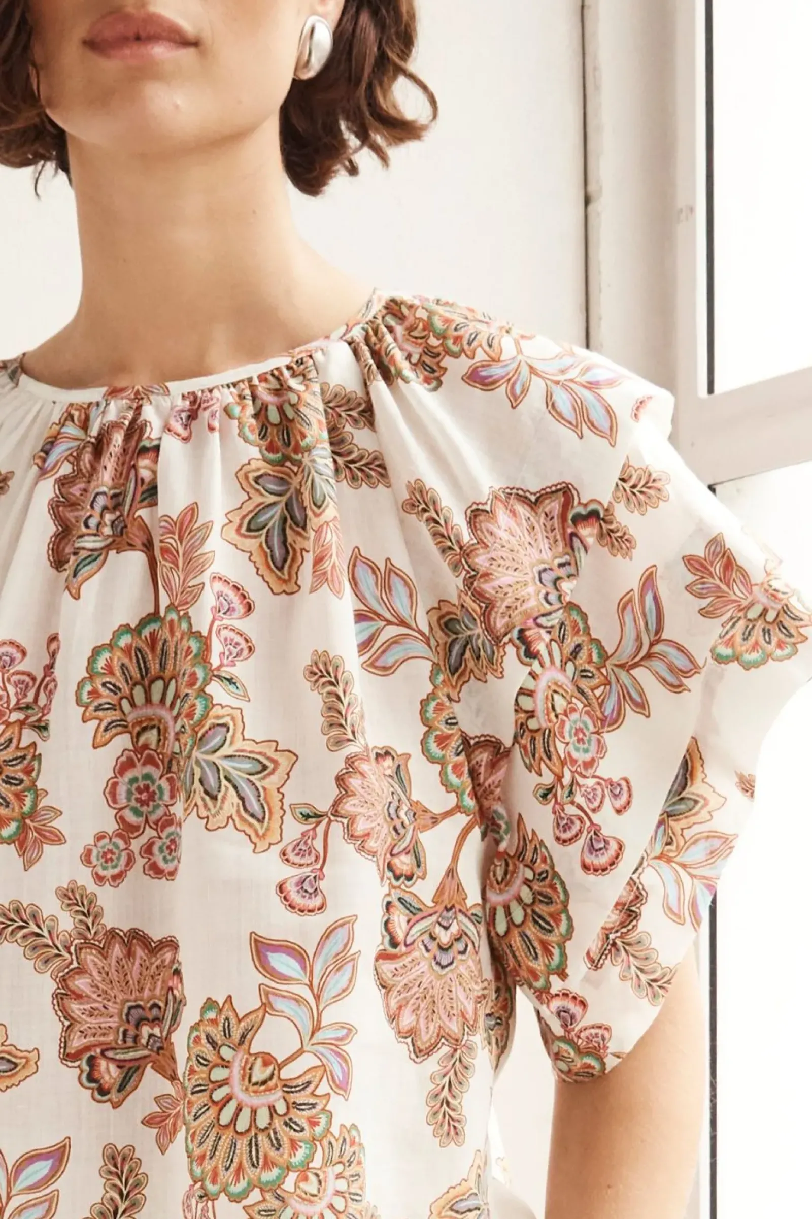 Zoe Kratzmann Tops|Flout Top - K'gari Cream